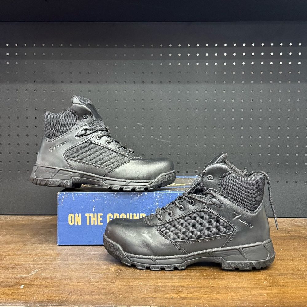 New W/ Box! Men's Bates Tactical Sport 2 Composite Toe Black Work Boots Size 11